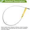 No.1691066J11 Engine Oil Dipstick for Suzuki Grand Vitara 2.7L V6 2006-2008 Yellow Oil Level Dip Stick Double Hole Indicator Plastic Metal 1 Pcs