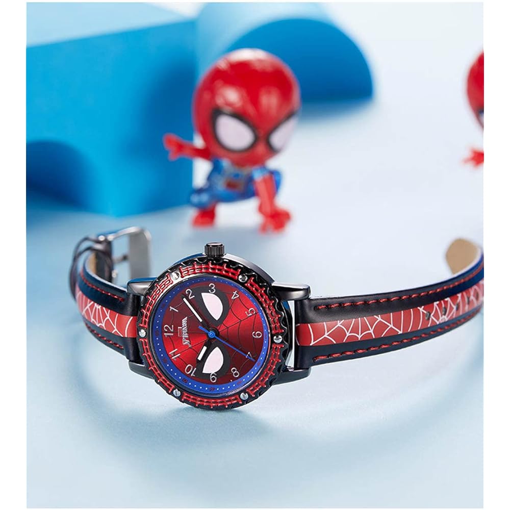 Spider Boys Kids Watch Black Gift Edition for School Entrance Ceremony
