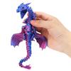 Articulația dragonului de cristal integrată, imprimată 3D, permite mișcare liberă, decompresie, decorarea jucăriilor și oferirea de cadouri.