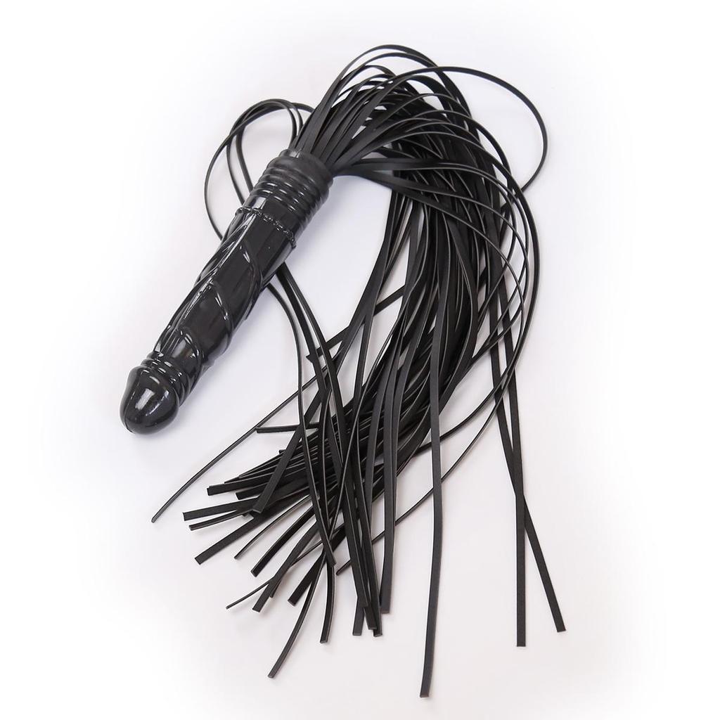 VaHppy Whip Handle Is Dildo 62cm 160g Adult SM Toys With Penis Dual Purpose Fringe Ponytail Conditioning Spanking Couple Flirting
