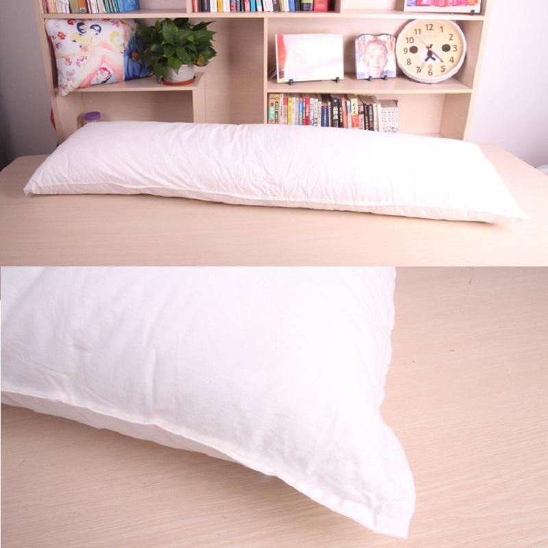 28 Long Pillow Inner White Body Cushion Pad Anime Rectangle Sleep Nap Pillow Home Bedroom White Bedding Accessories 150 x 50CM