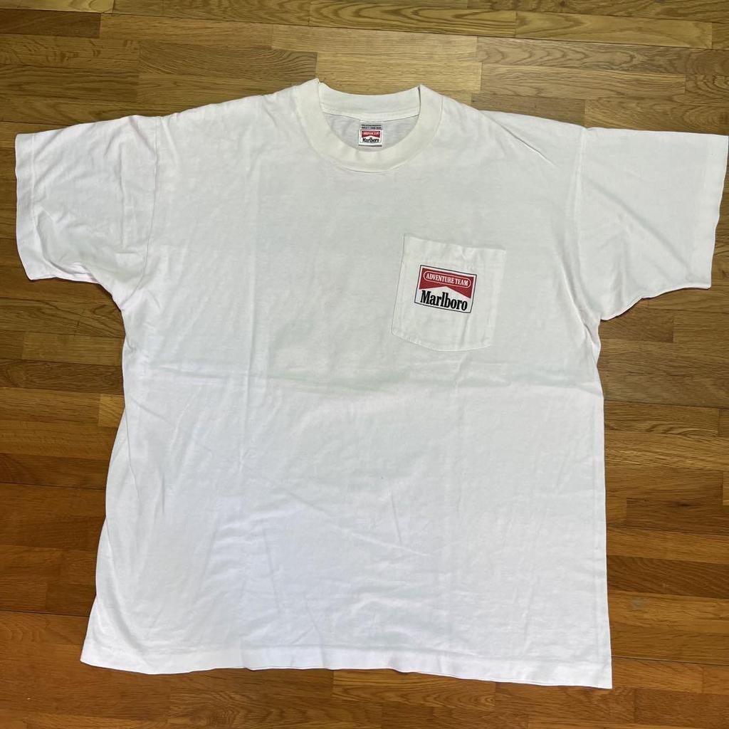 [USED] Marlboro 90s Bike T-shirt, Made In USA, Official Marlboro