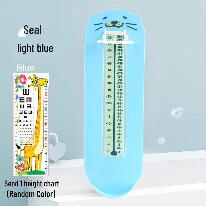 Baby and Toddler Foot Length Measuring Ruler – Universal Children's Shoe Measuring Tool for Home Use