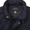 Polo Ralph Lauren Logo Diamond Quilted Stand Collar Long Sleeve Cotton Jacket Men Jacket Navy-Blue MNPOOTW16020059-410