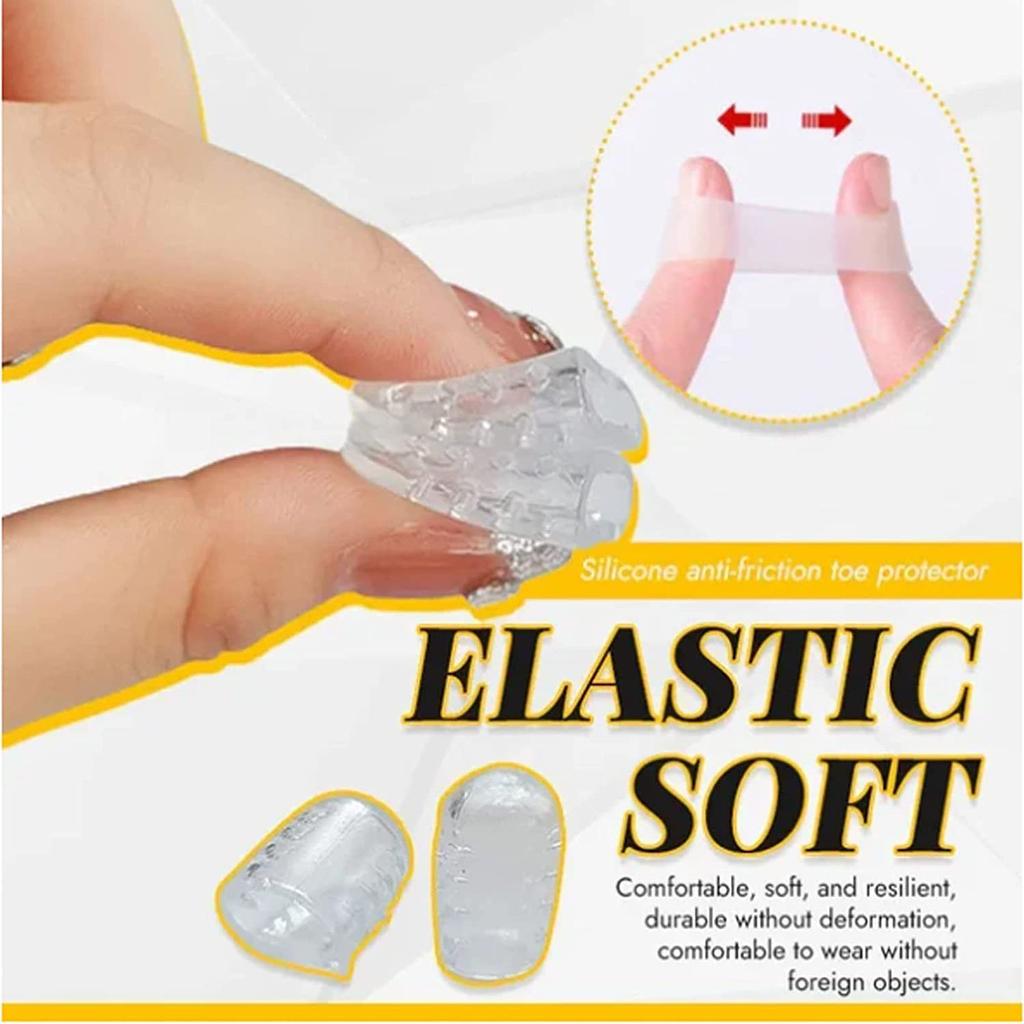3-10PCs Toe Protector Soft Silicone Breathable Foot Corns Blisters Toe Cap Cover Foot Care Tool Anti-Friction Toe Separators