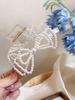 2026 New Style Korean Pearl Bow Hair Clip