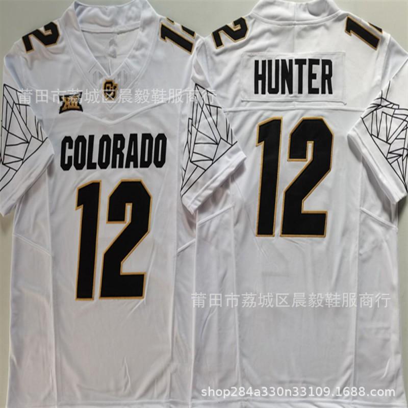 Maillot de Football Bulldogs Homme Mélange de Coton Brodé Uniforme d'Équipe Ligue Universitaire Entraînement
