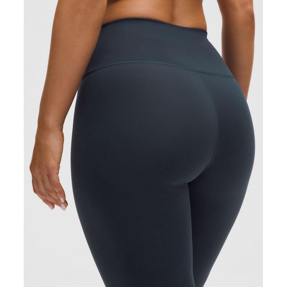 Lululemon Wunder Train Contour Fit High Rise Tight 28  True Navy