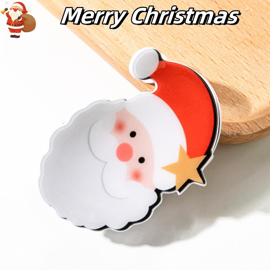 Weihnachten Greifspange Cartoon Schneemann Haarnadel niedlich einfach Fortgeschrittenes Gefühl Haiklammer Haaraccessoires Feiertag Pendeln