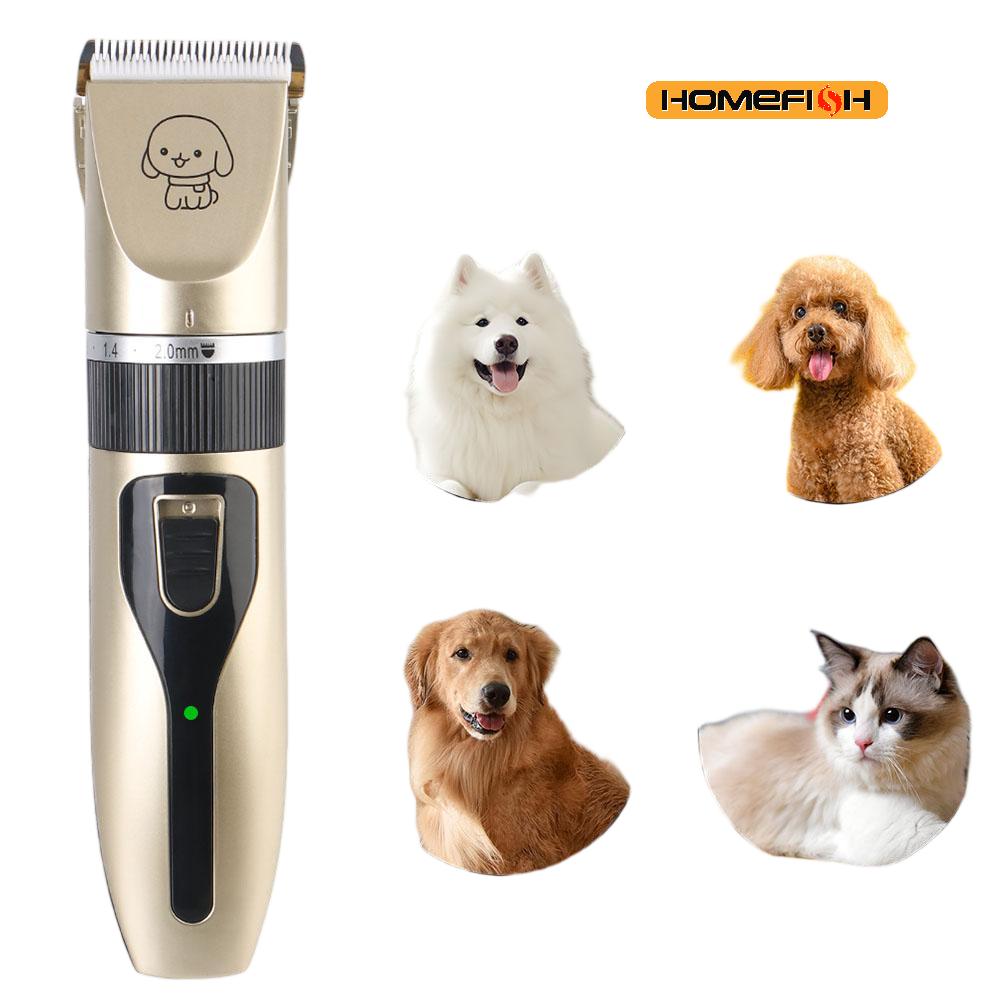 Pet Hair Clipper Haircut Trimmer Shaver Set for Rabbit Dog Cat Puppy Grooming Clipper Cutter Pet Supplies Electric Scissors