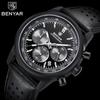 BENYAR Relojes de cuarzo a prueba de agua, relojes de cuarzo para hombres con movimiento, reloj de lujo, reloj deportivo informal para hombres