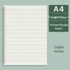 Creative Transparent Spiral Notebook - A6, A5, B5 Grid, Lined, Blank, Cornell Layouts