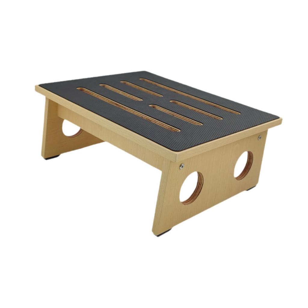 Wooden Step Stool 331 lbs Elderly Non Slip Footrest for Bedside Door Outdoor