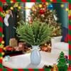 30PCS Artificial Pine Needles, Evergreen Pine Branch Wreath, Artificial Pine Branch Decoration, Christmas Leaves, Artificial Pine Branch Cedar Needles