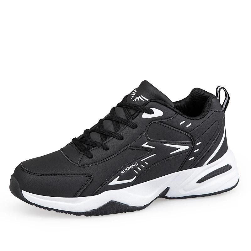 Thick Sole Versatile Clunky Sneaker for Men 2024 New Trend Mesh Lace Up Breathable Casual Sports Shoes