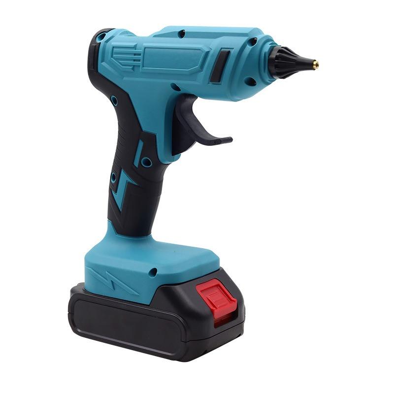 280°C100W Cordless Hot Melt Glue Gun Portable Rechargeable with 10pc 11mm Glue Sticks DIY Repair Tool For Makita 18V Battery pin