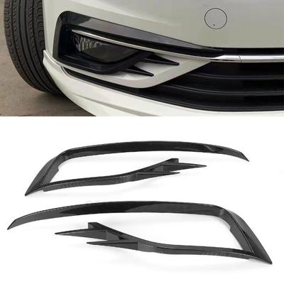 Voor VW Golf 7.5 MK7.5 2017 ~ VII Facelift Voorbumper Mistlamp Grille Cover Trim Wind Mes Scheermes Stijl canards