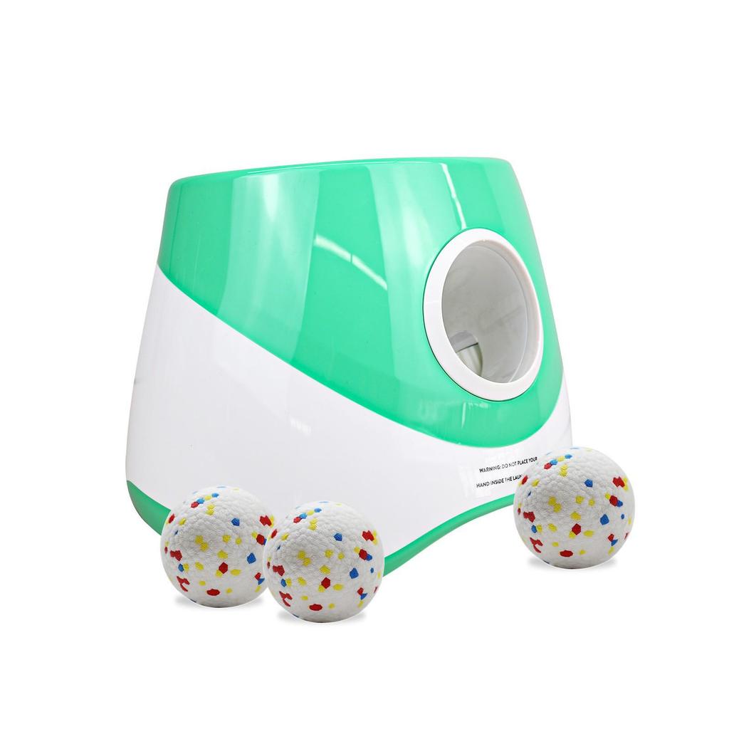 Automatic Dog Ball Launcher for Border Collies - Tennis Ball Throwing and Bouncing Toy