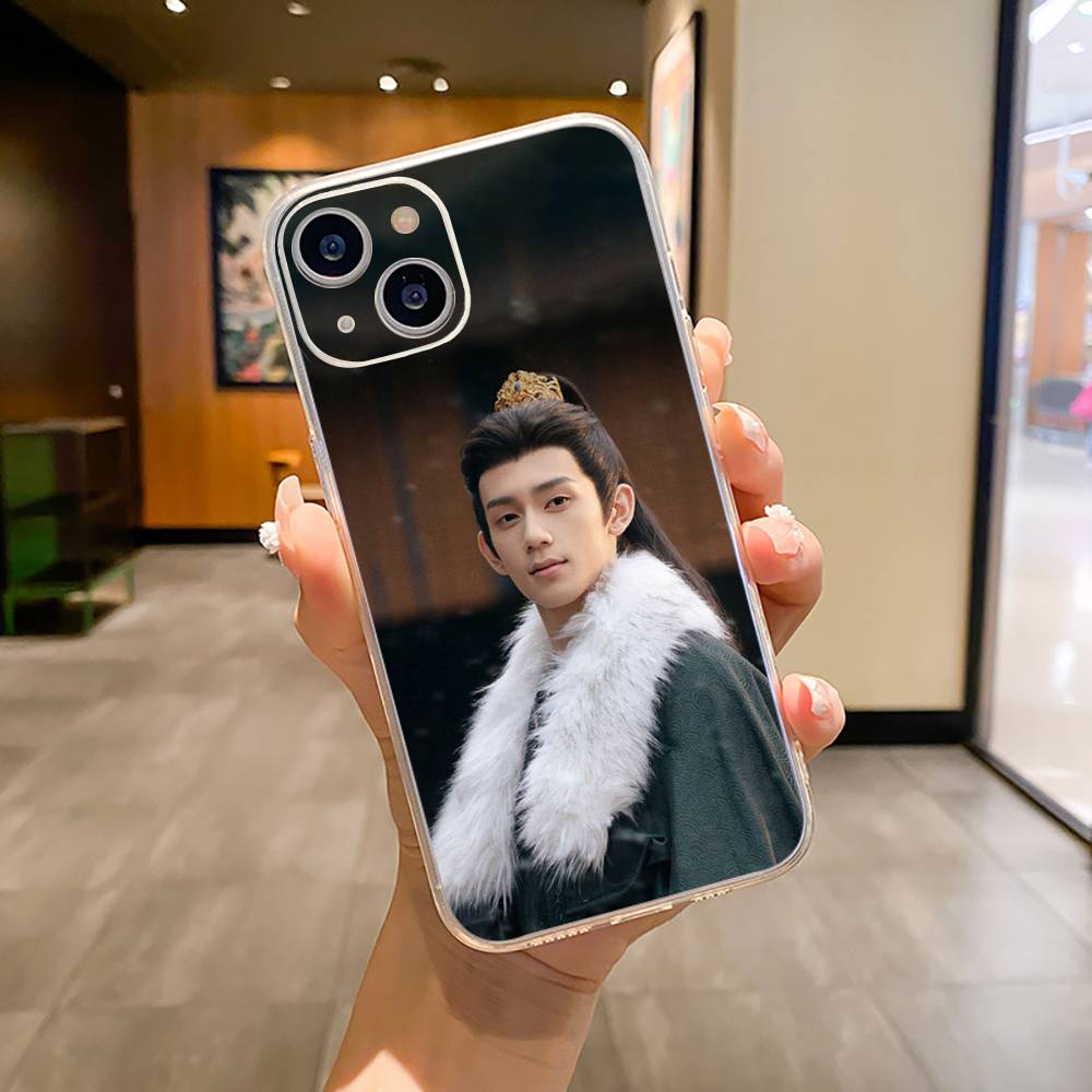 Pursuit of Jade (Zhang Linghe As Xie Zheng) Phone Case For iPhone17,16,15,14,13,12,11 ,Pro Max, Soft Silicone Transparent Cover