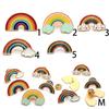Custom Gradient Enamel Pins Rainbow Brooch for Lapel Badge Bag Jewelry Gift for Friend