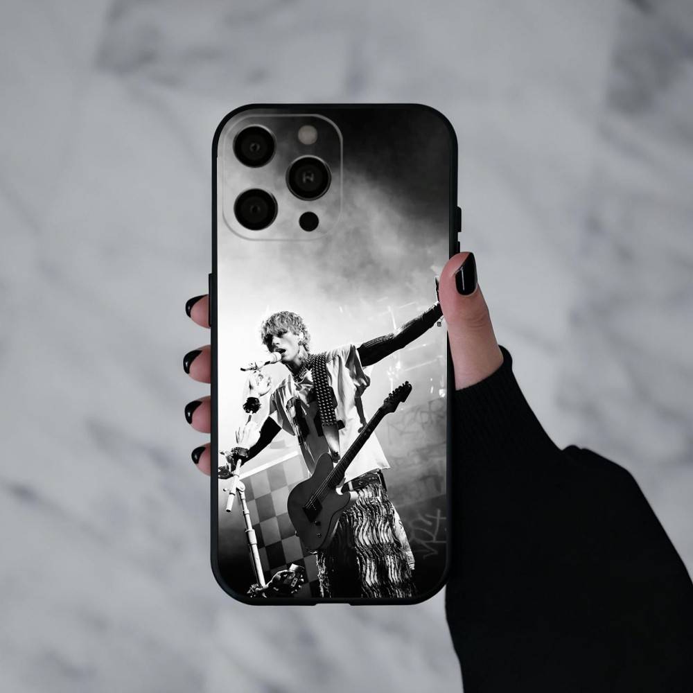 M-MGK L-Lost A-Americana Cool Phone Case For iPhone 17pro,16,15,14,13,12,11 Plus,Pro Max,XS,Soft Silicone Black Cover