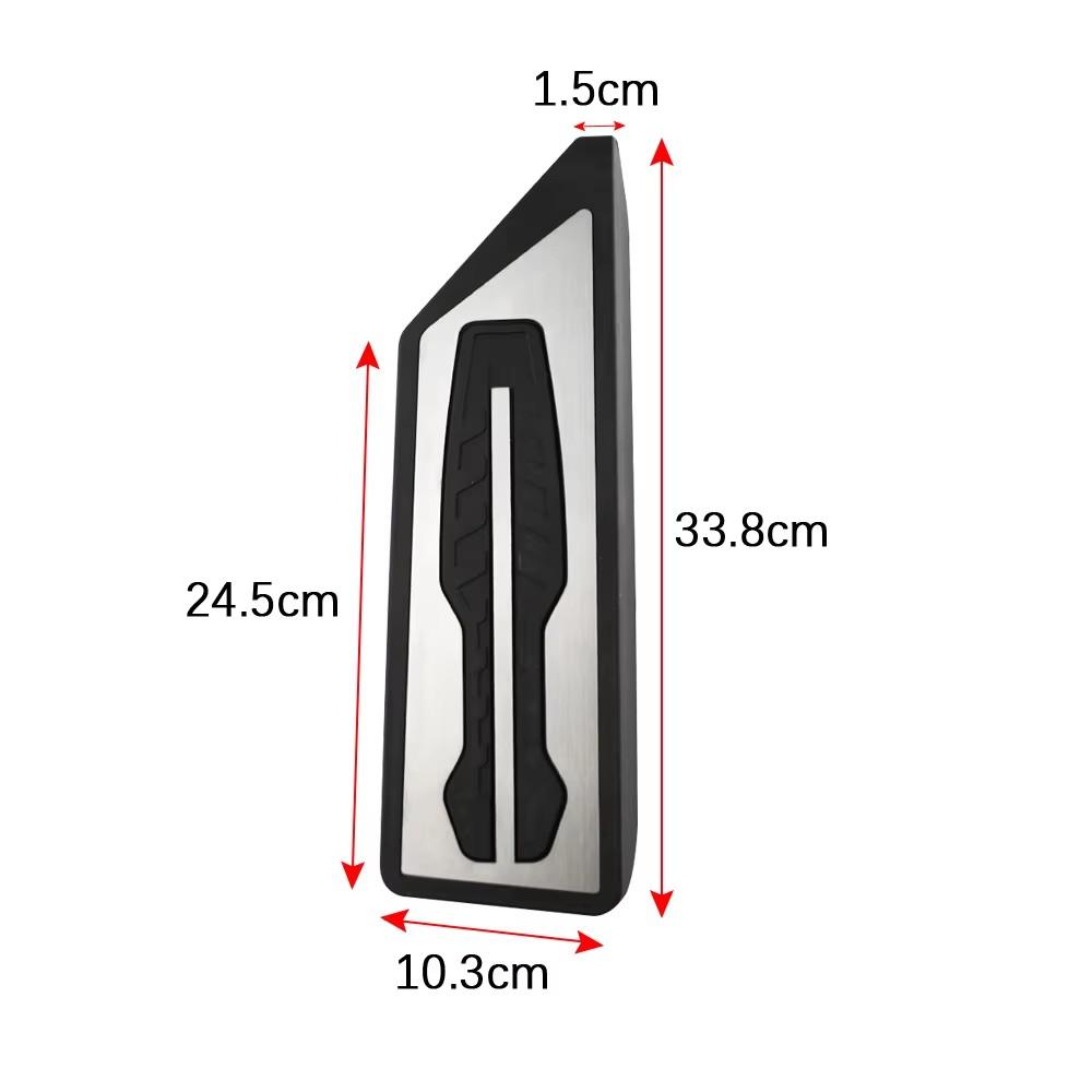 For BMW X1 X2 F48 F39 F45 F46 F40 Series 2016 2017- Car Fuel Accelerator Brake Pedal Cover Trim Non-Slip Pad Car Accessories