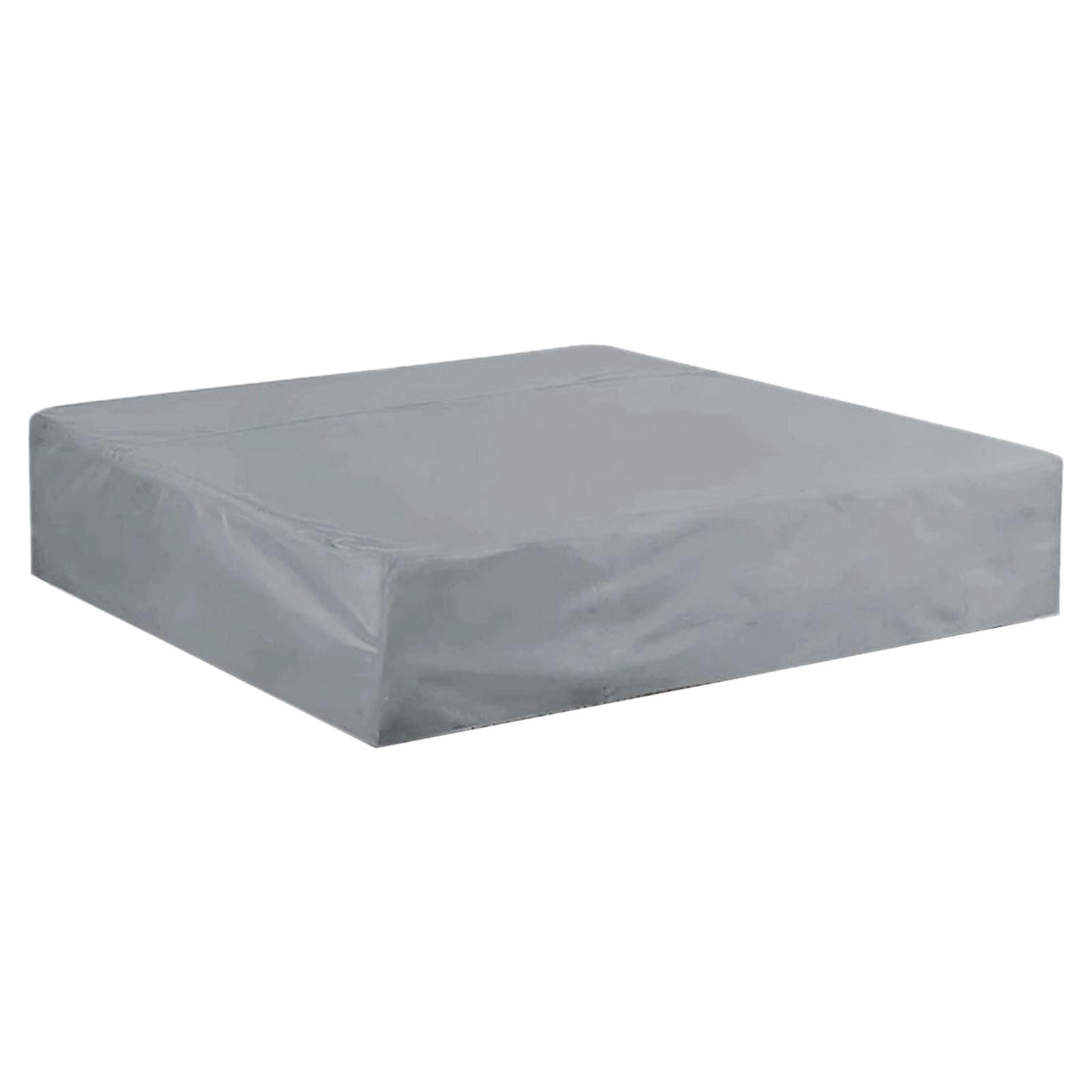 

Waterproof Spa Cover Cap Protective Shield for Square Spas 190T Fabric