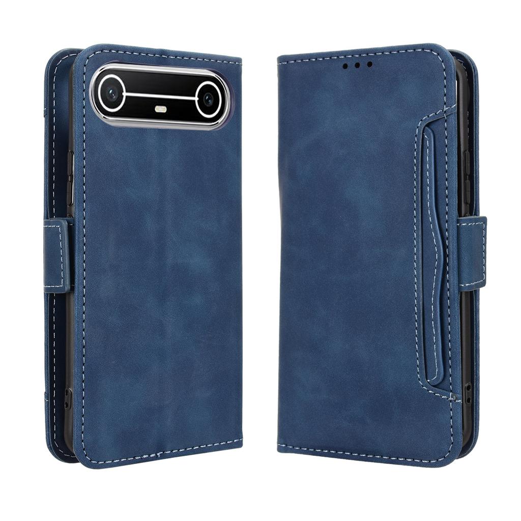For TECNO Pova Slim 5G/TECNO Spark Slim 4G Leather Case Phone Wallet Cover with Multiple Card Slots