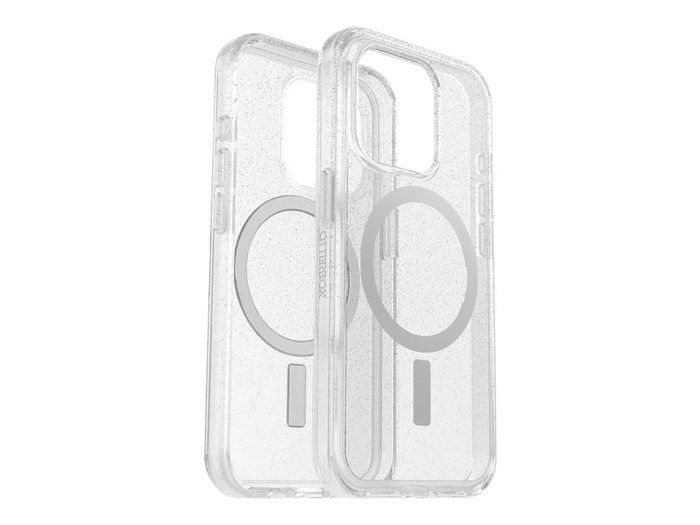 OtterBox Symmetry Clear pour MagSafe Coque pour iPhone 15 Pro, Antichoc, anti-chute, fine, supporte 3 x plus de chutes que la norme