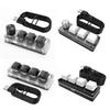 3 Key 1 Knob/4 Key One Handed Mechanical Gaming Keyboard Hotswap Wired USB Mechanical Macropad for Gamers/Designers/Video Editor