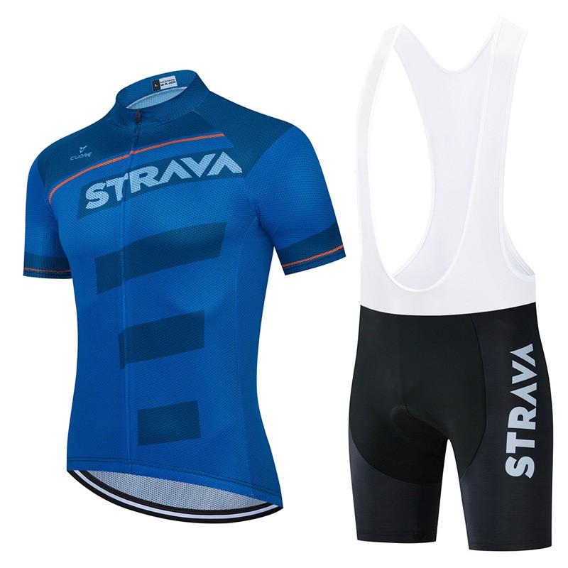 Men Women Cycling Jersey Set Short Sleeve Breathable Mountain Bike Apparel Riding Kit