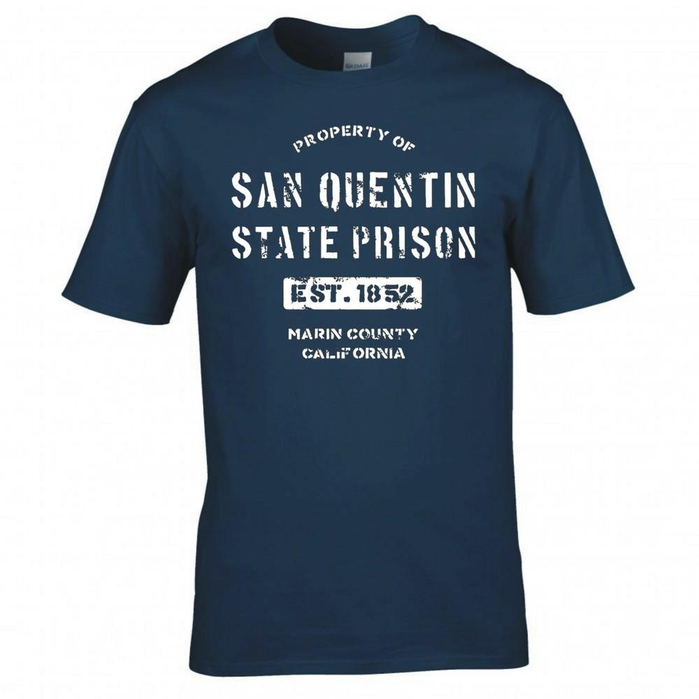 Prisoner Property Of San Quentin State Prison Tshirt 2XL