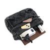 Large Capacity Denim Bag Women's Shoulder Bag Multi-Compartment Crossbody Bag