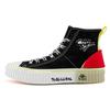 Crayon Shin-chan Collaboration Series Embroidered High-Top Sneakers Unisex Sneakers Black KPCTHVS66C-990