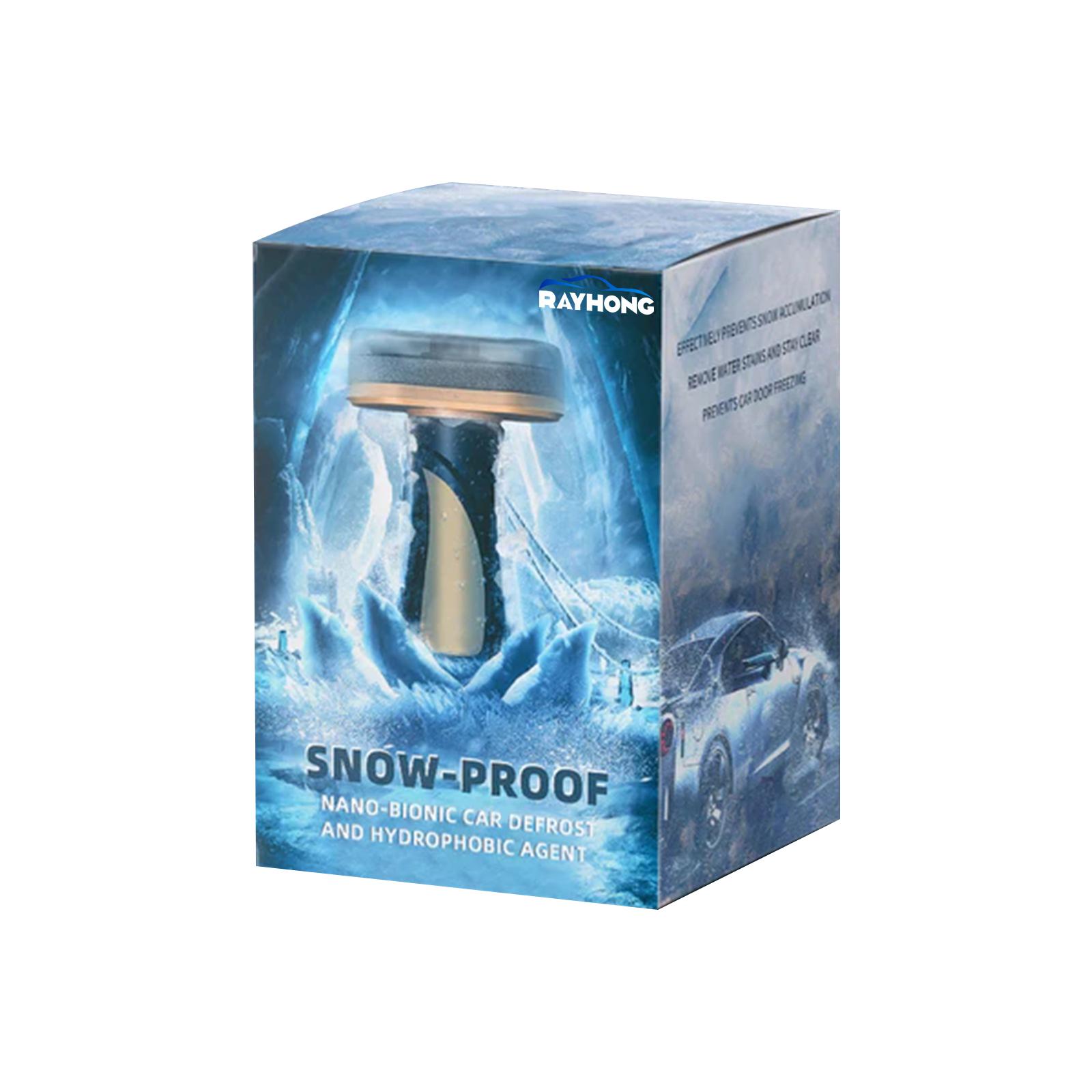 

Rayhong Car Snow Brush Quick & Convenient Hydrophobic Nano-Coated Windshield Ice & Snow Removal Brush