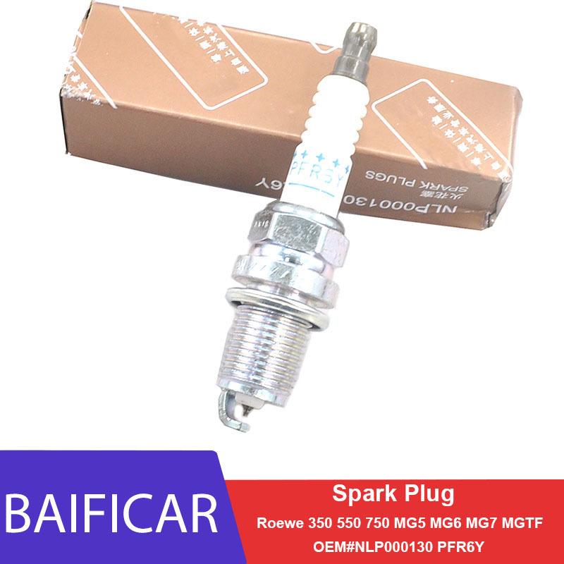 Baificar Brand New  4 PCS Platinum Spark Plug NLP000130 PFR6Y For Roewe 350 550 750 MG5 MG6 MG7 MGTF