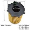 Car Engine Oil Filter Fuel for Ford Focus Fiesta Fusion Mondeo Galaxy 1.4 1.5 1.6 TDCi Diesel Car Replacement Part Accessories