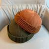 Chapeaux Rétro Sans Bord Hiver Rue Chapeau Peau de Melon Unisexe Mode Extérieure Décontracté Casquette de Marin Robe