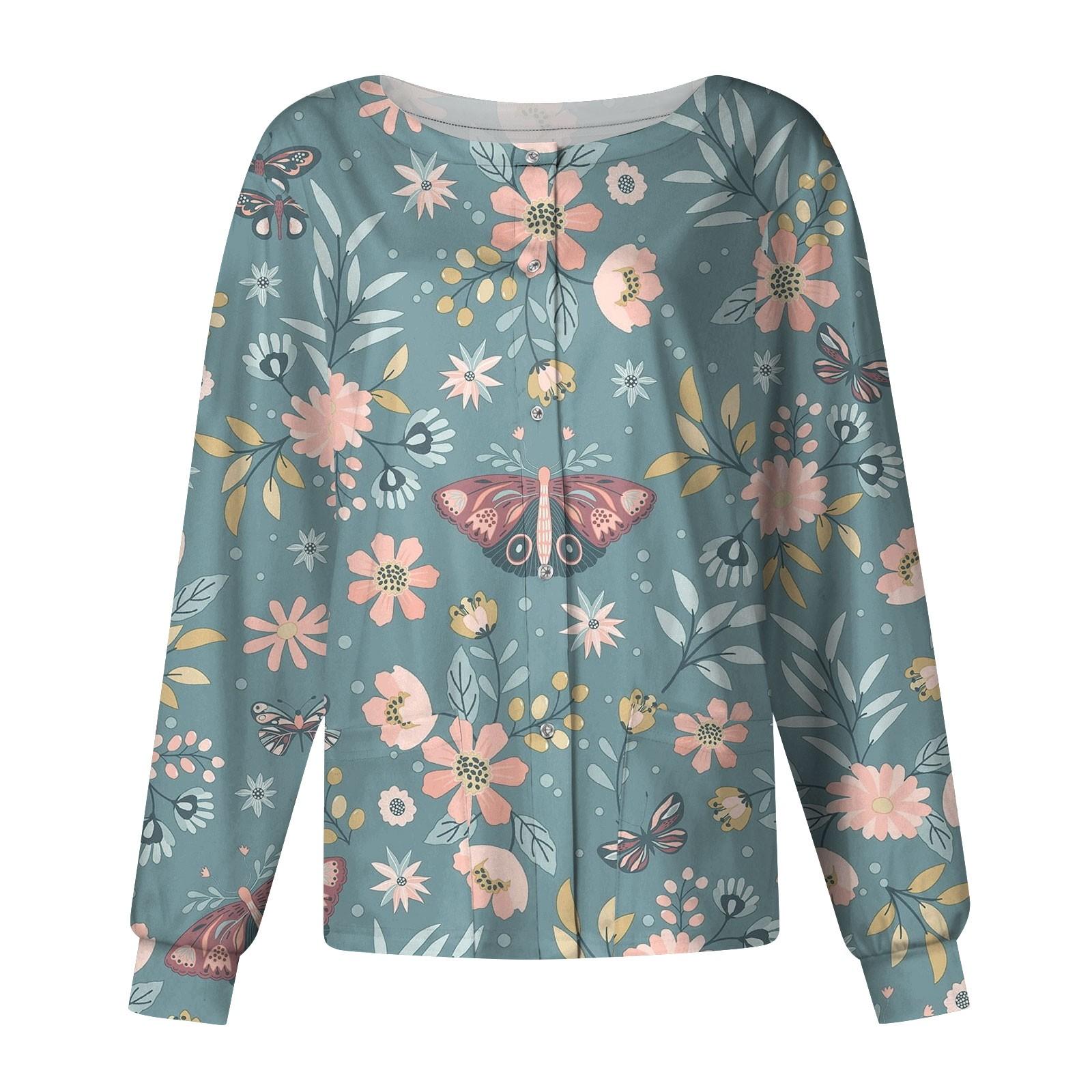 

Женский однобортный защитный комбинезон с длинным рукавом и карманом, рабочий воротник-стойка, кардиган, куртка, топ S