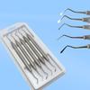 5 Stück Dental Zahnfleischretraktionsfaden-Packer Gezahnter Separator Picker Platzierungsinstrument Zahnarztwerkzeuge