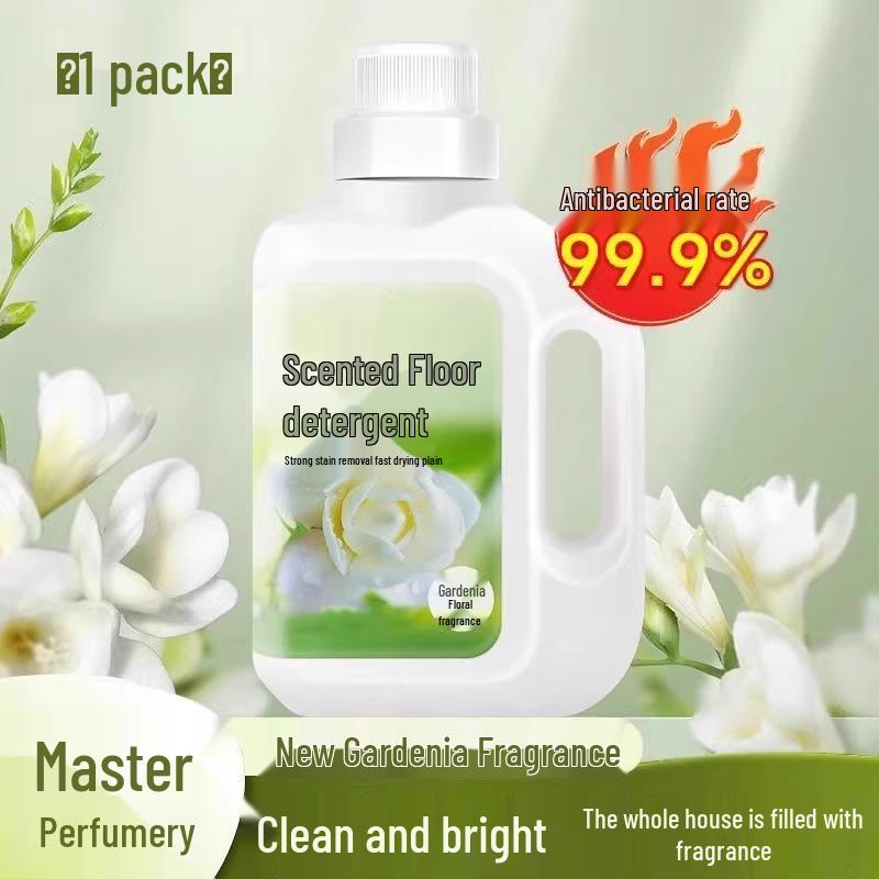Lü Bai Gardenia Floor Cleaner: Slate & Tile Polisher, Stain Remover