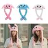 Cute Cartoon Rabbit Ear Hat Kawaii Bunny Ears Plush Winter Cosplay Anime Hat Birthday Gift Accessory