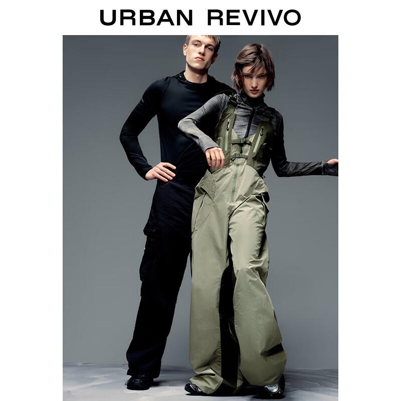 UR 2025 Spring Women s Casual Workwear Overalls M