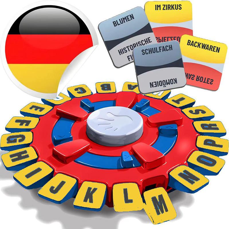 Cross-Border Alphabet Frenzy: Fast-Paced English & Spanish Word Game for Kids