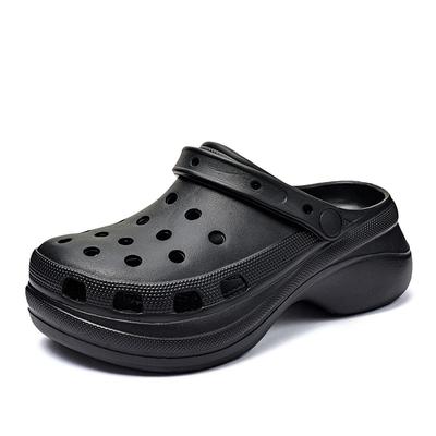 Ladies' Hole Shoes, Summer Thick Soled, Height Increasing, Anti Slip Sports, Beach Sandals, Outdoor Garden Shoes