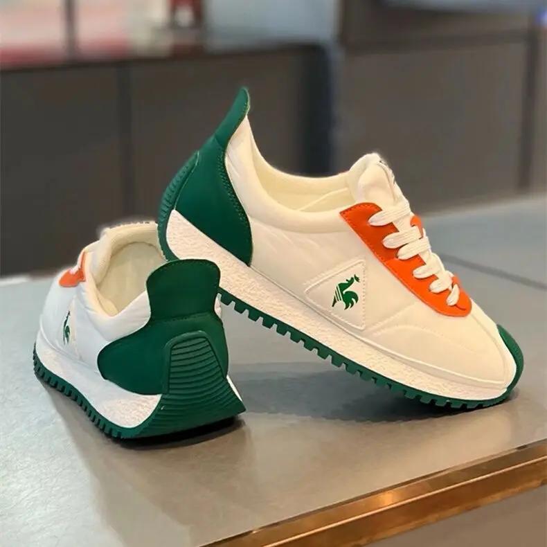 Fashion Men's sports shoes breathable soft sole lightweight Korean style all-match casual spring and summer shoes 2024 new