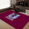 1PC Aston Villa Pride Rug Game Carpet, Floor Mat for Bedroom Living Room Entryway Rug, Home Decor Idea Gift for Christmas birthday