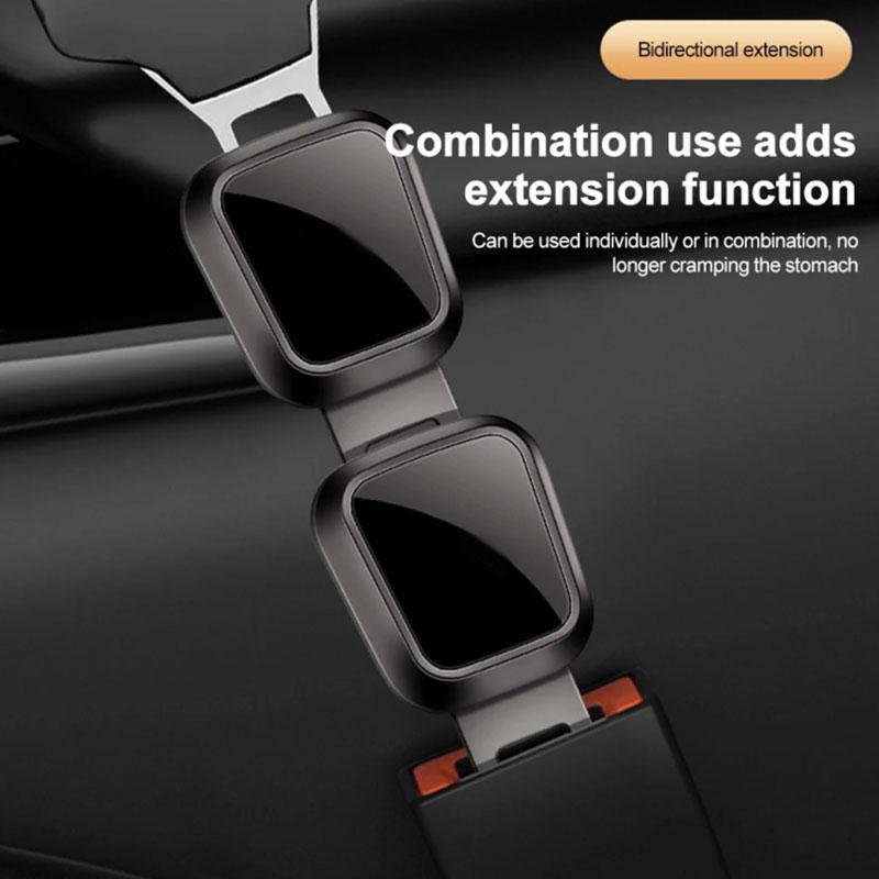 Car Seat Belt Extension Shoulder Straps Extender Button Universal Accessories For Dodge Ram 1500 2500 3500