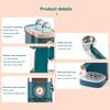 Retro Coffee Machine, 20-Bar Pressure, Small Household, Semi-Automatic, Steam Milk Frothing Function