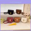 Trendy Korean Mini Saddle Bag For Kids With Breathable Polyester Lining In Chic Colors